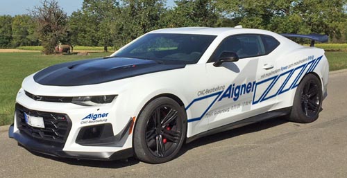 Beschriftung Auto Camaro